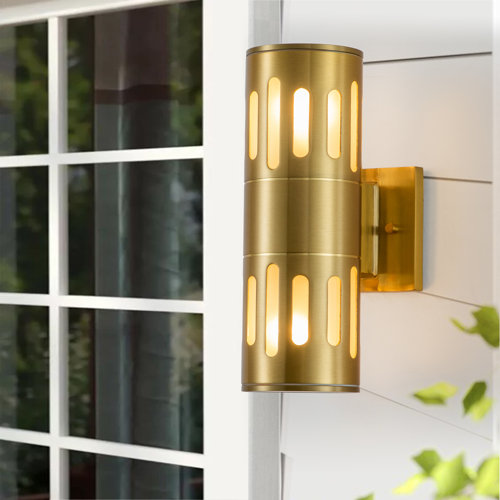 Willa Arlo Interiors Lancashire Aluminum Wall Light & Reviews Wayfair